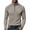 EIYACLVO-ZQR1-Khaki, variant on Eiyaclvo Quarter Zip Pullover Sweater for Men Fall Winter Long Sleeve 1/4 Zipper Stand Collar Sweater Top Underwear Dark Gray XXXL
