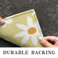 thumbnail image 6 of Beige Daisy Flower White Blooms Pattern Door Rugs,Washable Non Slip Door Mats Indoor,Decorative Door Mats,Entry Mat Indoor for Entrance,Bedroom,Kitchen,Bathroom,16"x47", 6 of 6