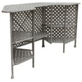 thumbnail image 6 of Cast Alumnim Weave Pattern Party Bar Table A, 6 of 7