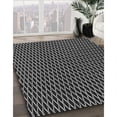 thumbnail image 3 of Ahgly Company Tapis d'Intérieur Lavables en Machine, Ronds Transitionnels, Zone Grise de Minuit, Ronds de 5 Pi, 3 of 7