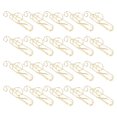 thumbnail image 2 of Clip de Note de Musique, Clip de Note Léger 20Pcs, pour Scrapbooks Signets Maison de Bureau Or, 2 of 8