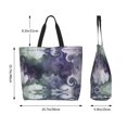 thumbnail image 6 of ZICANCN Art Fluid Swirl Twirl Tote Bag , Grocery Bags Reusable Shopping Bags with Handles Durable Foldable Washable for Women Men, 6 of 8