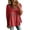 Red women's boho tops a1, variant on thefmos Women's Fall 3/4 Sleeve Round Neck Embroidery Boho Tops Solid Casual Basic Pullover Tshirt Loose Blouses Trendy Winter Vacation Fashion Clothes, Gray XL