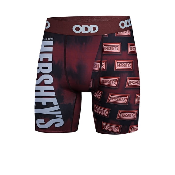 ODD SOX – Hershey’s Boxer Briefs – Chocolate Bar Split Logo Graphic Print – Men’s X-Large 36–38 –