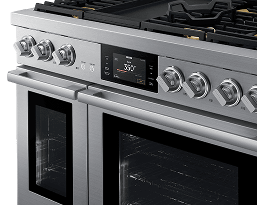 48" Dual-fuel Range, Silver Stainless, Natural Gas/liquid Propane