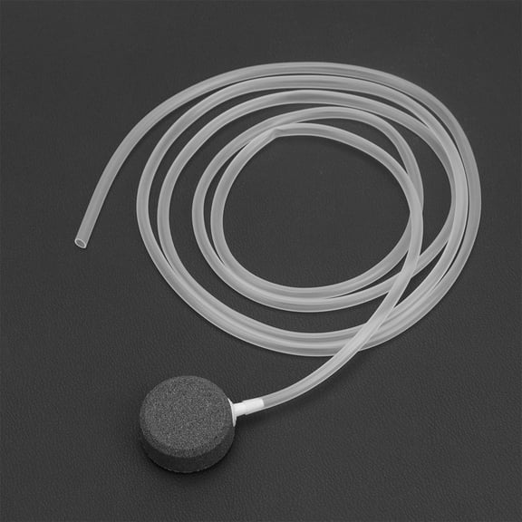 Masteelf 1 Set Bubble Stone Style Aquarium Air Tubing Accessories Flexible Aquarium Tubing/Hose with 4 Pcs Suction Cups Air Tube Clips/Holders for Aquarium Air Pump