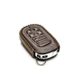 thumbnail image 3 of Vitodeco Leather Key Fob Case Compatible with Honda Civic, Civic Hatchback, Accord, HR-V, CRV, Pilot, Passport 2023 - 2026(4-Button, Brown), 3 of 6