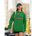 thumbnail image 2 of Happy Independence Day Usa Hoodie Women -Image by Shutterstock, Female Large, 2 of 4