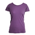thumbnail image 1 of Nakedshirt - Camiseta Triblend modelo Nancy para mujer (Morado vintage), 1 of 1