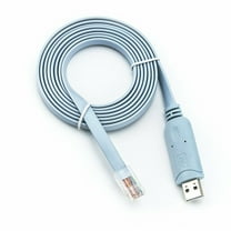 Simyoung USB CONSOLE CABLE USB to RJ45 6ft CAB-CONSOLE-USB-RJ45 SERIAL CABLE for CISCO