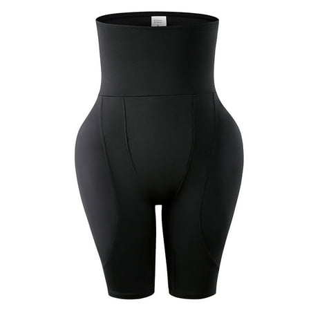 CLZOUD Lingerie for Women Plus Size Naughty Black Nylon Spandex High Waisted Body Shaper Shorts Shapewear for Women Thigh Technology Shapewear for WomenBody Shaper Zipper Open Bust Bodysuit M
