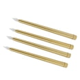 thumbnail image 4 of LED Candle Sticks, LED Candles 4 Pcs Warm Light Generous Smokeless  Last Lighting Safe Batteries Poweed For, Table Skirts, 4 of 8