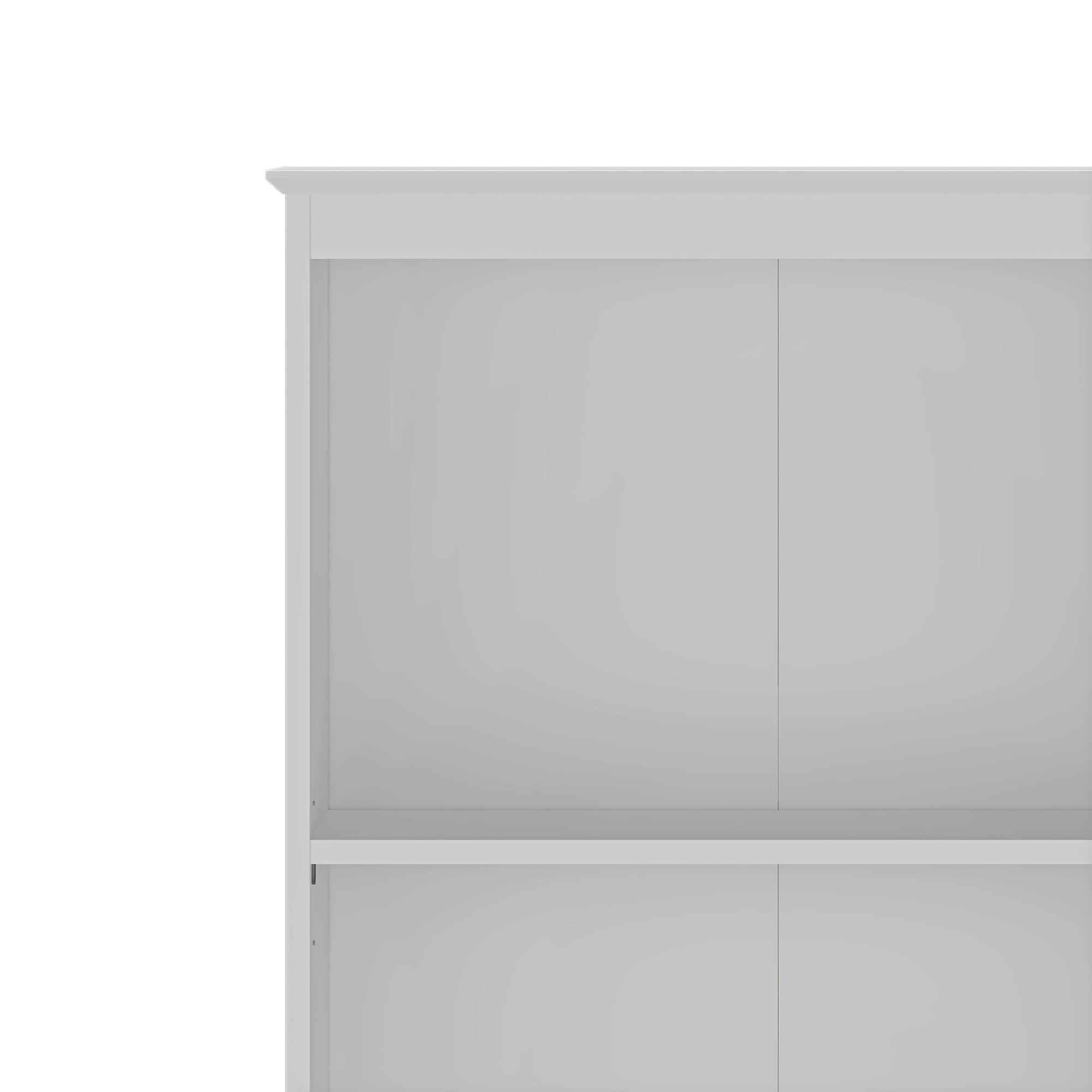 Hillsdale Campbell Wood 3 Shelf Kids Bookcase, White - image 5 of 11