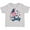 AC-Heather Grey, variant on Inktastic 4th of July with Striped Stars Boys or Girls Toddler T-Shirt