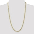 thumbnail image 2 of 14K Gold 4.7mm Flat Figaro Chain 18", 2 of 5