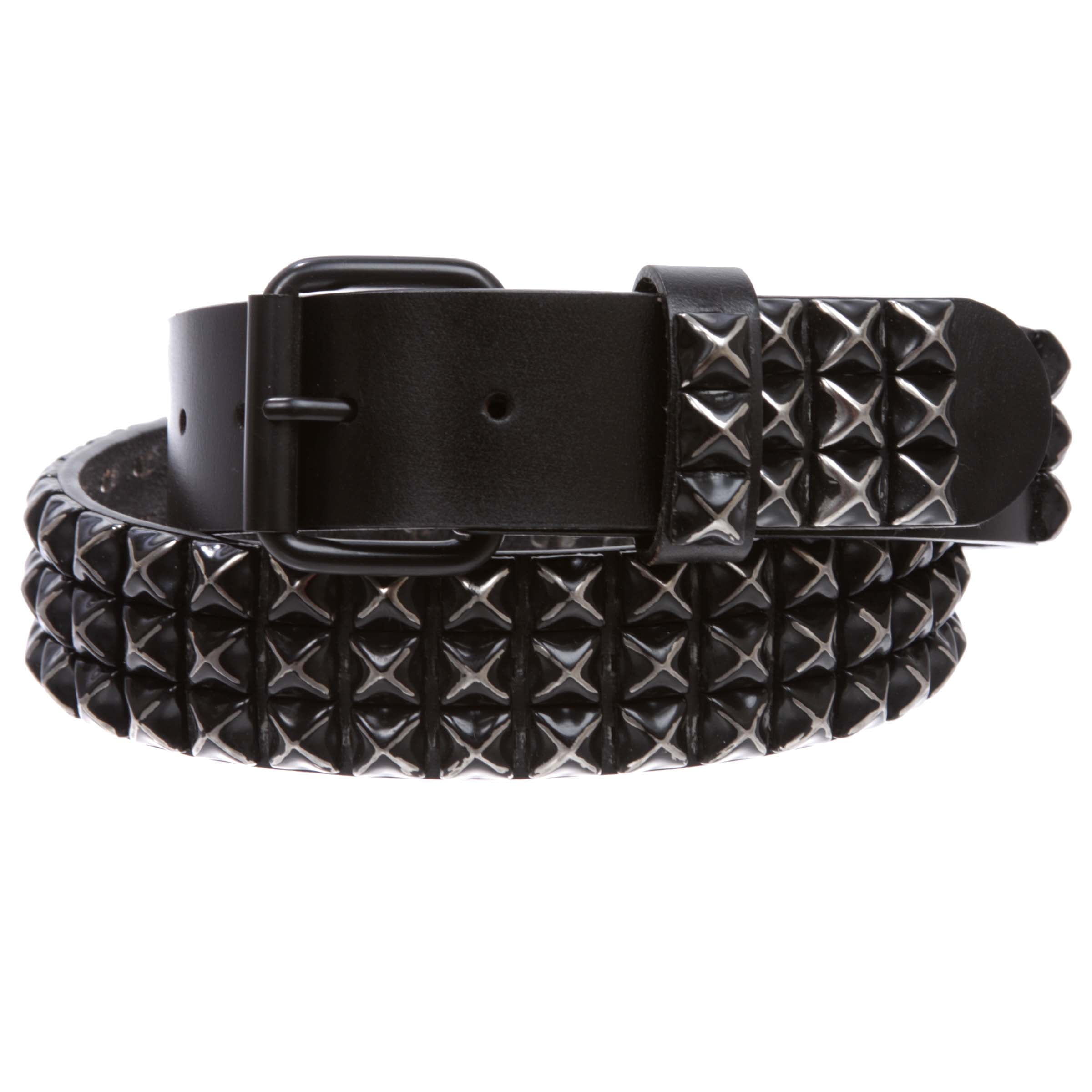 ●DOFFJASON● COWHIDE TWIST WESTERN BELT BLACK DJ24FWCBT004B 1 1/2