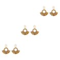 thumbnail image 2 of Guardurnaity Paquete de 6 aretes de ratán Durabilidad Hecho a mano Moda Trenza Aro Diseño único Material premium Perno de oreja Círculo hueco Type1 NO1 Guardurnaity CBP197626, 2 of 6