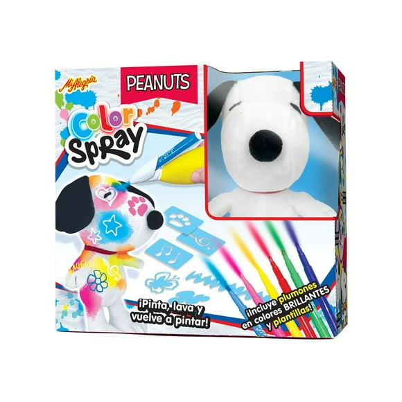 Peluche Snoopy Color Spray Mi Alegría