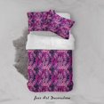 thumbnail image 3 of 3D Purple Leaves Plant Quilt Cover Set Ropa de Cama Set Funda Nórdica Fundas de almohada Lxl, 3 of 3