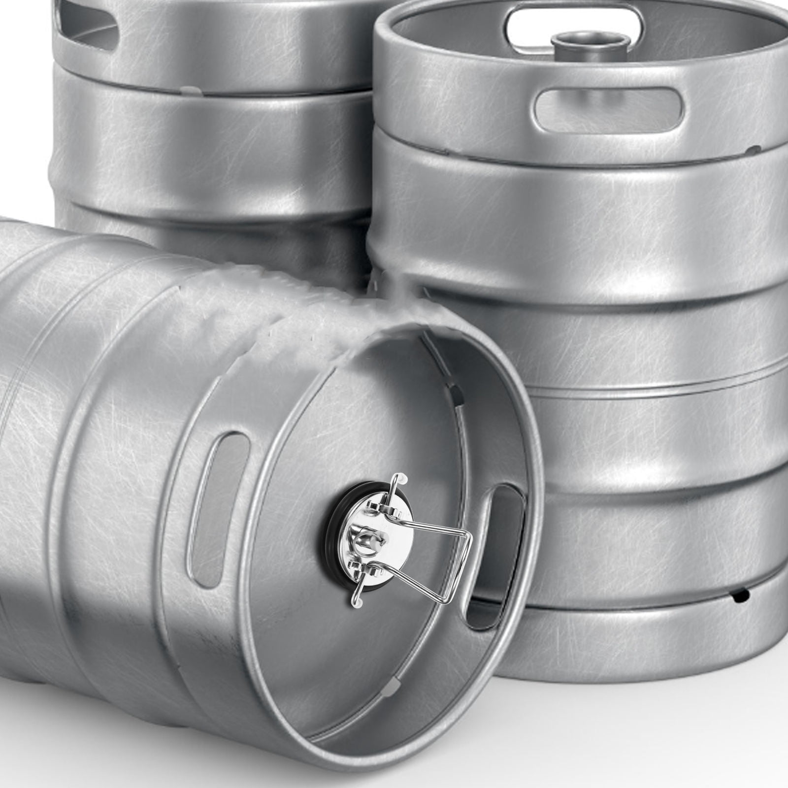 WHAMVOX Storage Keg Lid Kitchen Wine Keg Lid Beverage Bucket Metal Lid Soda Beer Keg Lid