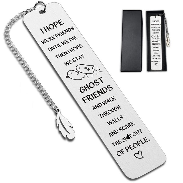 Marcadores Regalos para mejores amigos Marcadores de libros Regalos de amistad para mujeres BFF Bestie, Marcador para cumpleaños Navidad San Valentín