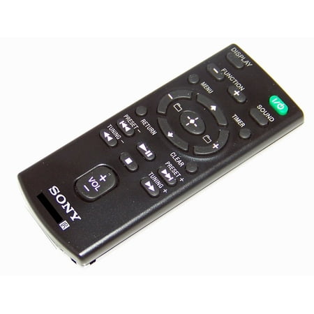 OEM NEW Sony Remote Control Originally Shipped With: CMT-X5CDB, CMT-X5CD, CMT-X7CDB, CMT-X7CD, CMTX5CDB,