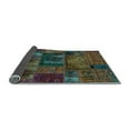 thumbnail image 2 of Ahgly Company Indoor Square Oriental Light Blue Modern Area Rugs, 6' Square, 2 of 4
