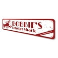 thumbnail image 4 of Fresh Lobster Novelty Sign, Metal Wall Decor - 4x18 inches, 4 of 4