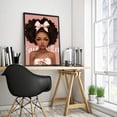 thumbnail image 2 of Nawypu Black Girl Wall Art,Motivational Black Girl Wall Art,African American Girl Art Painting,Inspirational Black Girl Wall Art,Decor for Girls Bedroom,Wall Art for Girls Bedroom,, 2 of 4