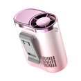 thumbnail image 4 of Ventiladores cinturón recargables por USB, con clip para la cintura, ventilador portátil recargable para escalada, camping y trabajos agrícolas. Rosa, 4 of 8