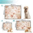 thumbnail image 3 of IAUYY Washable Pee Pads for Dogs Medium+Large Absorbent and Leak-Proof Non-Slip Reusable Puppy Pee Pads for Dogs Applicable to Playpen Potty Crate Beige Tropical Flowers, 3 of 7