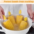 thumbnail image 5 of YYKihy Corn Cob Holders 2 Pack Stainless Corn Picks With Ergonomic Handles Heat Corn Eating Utensils, 5 of 8