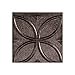 thumbnail image 3 of FASÄDE Rings Decorative Vinyl Backsplash Panel in Smoked Pewter (6X6 Inch Sample), 3 of 3