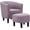 Purple, variant on Dazone Chair & Ottoman Sets, Gray and Brown