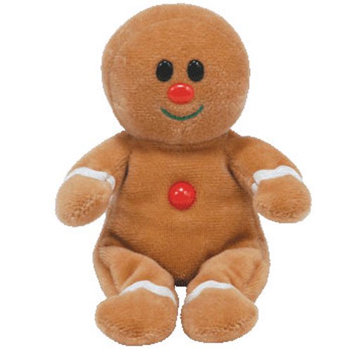 TY Jingle Beanie Baby SWEETER the Gingerbread Man (Walgreens