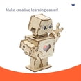 thumbnail image 3 of Kit de Robot de Programable Inteligente Dual: Experimento Científico de Bricolaje para Jóvenes, Modelo Educativo STEAM, 3 of 5