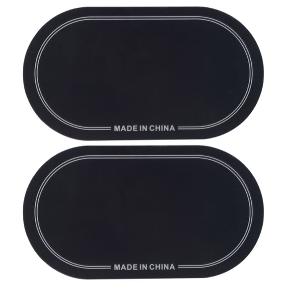 MANNYA 2pcs Single/Double Pedal Patches Drumhead Kick Pad Protector Skin Replacement