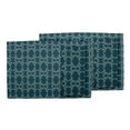 thumbnail image 3 of S4Sassy Blue Wollemi Pine Leaves Washable Placemats & Napkins Table Decor Dining Mats, 3 of 3