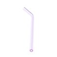 thumbnail image 3 of Pajas de Beber de Cristal Del Curvado Reutilizable de 1 piece Cepillo , tal se describe Rosa Macarena Pajitas curvadas para beber, 3 of 8