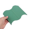 thumbnail image 3 of OUNONA 20Pcs Landscape Border Edging Green Plastic Garden Fence for Pathway and Lawn Decoration, 3 of 8