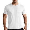 thumbnail image 3 of Bovxnpu Mens Short Sleeve T Shirts Men's Mesh Quickly Dry Breathable Athletic T-Shirt Comfy Tops, 3 of 8