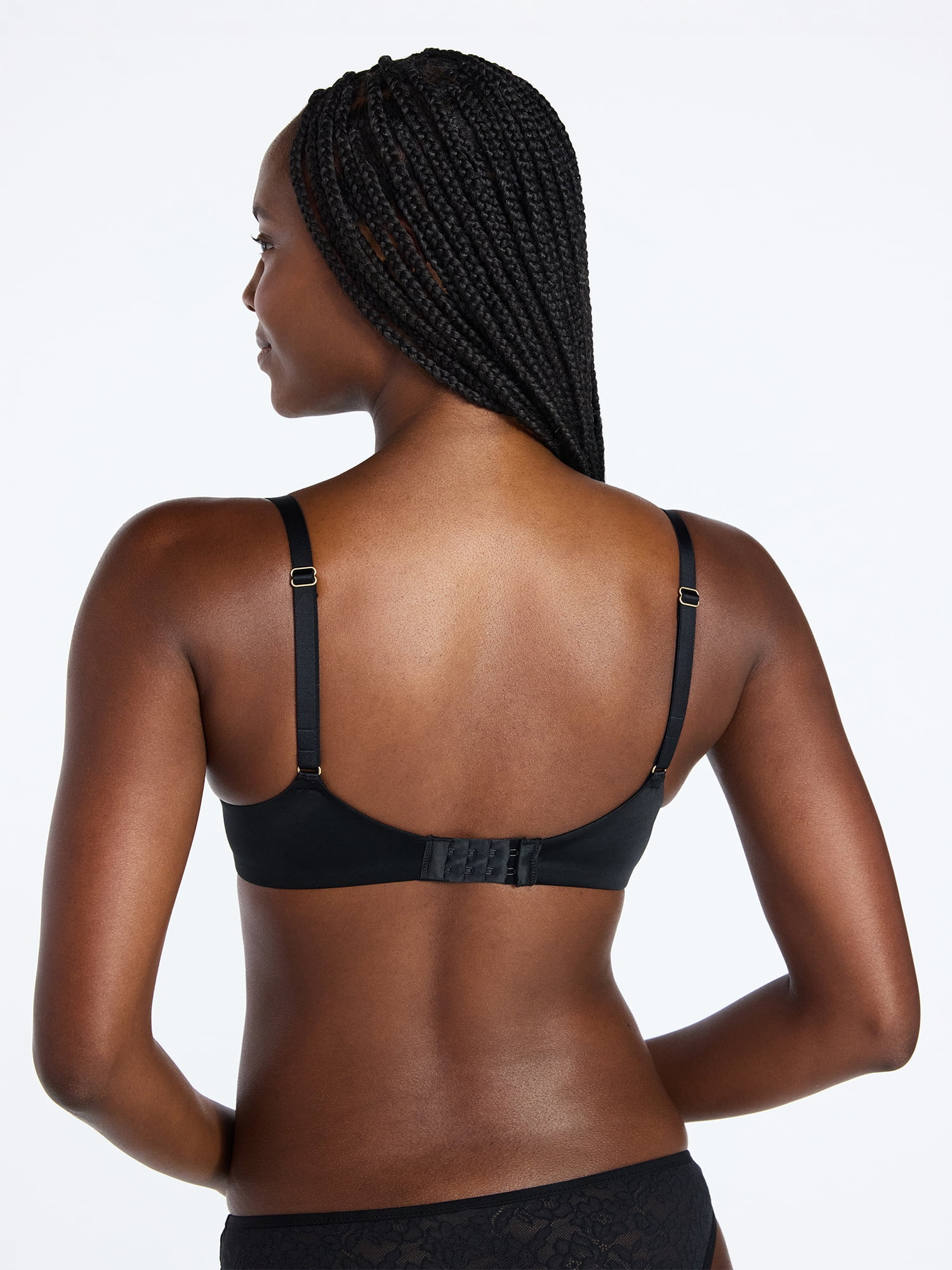 Joyspun Women's Add 2 Sizes Lace Push-Up Bra, Sizes 32A-38C