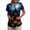Navy, variant on Scrubs Tops for Women V Neck Cute Halloween Ghost Witch Football Pumpkin Printed Scrub Tops Women Nurse Shirt Soft Casual Uniform with 2 Pockets (Orange,M)