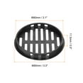 thumbnail image 2 of Uxcell 10Pcs 80mm/3.1in Ventilaciones Redondas de Soffit, Cubierta de Ventilación de Soffit Negra para Baño, 2 of 5
