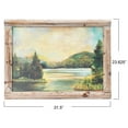 thumbnail image 2 of Creative Co-Op Vintage Reproduction Landscape Print with Solid Wood Frame, 2 of 6