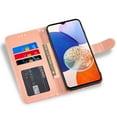 thumbnail image 2 of Asuwish Compatible with Samsung Galaxy A14/M14 5G Wallet Phone Case and Tempered Glass Screen Protector Flip Credit Card Holder Stand Bling Glitter Cell Cover for A 14 4G 14A 14M G5 Women Pink, 2 of 7
