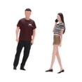 thumbnail image 1 of 2 figuras en miniatura a escala 1/64 viajeros, figuritas hombre y mujer, artículos colección para aficionados, accesorios realistas para, 1 of 9