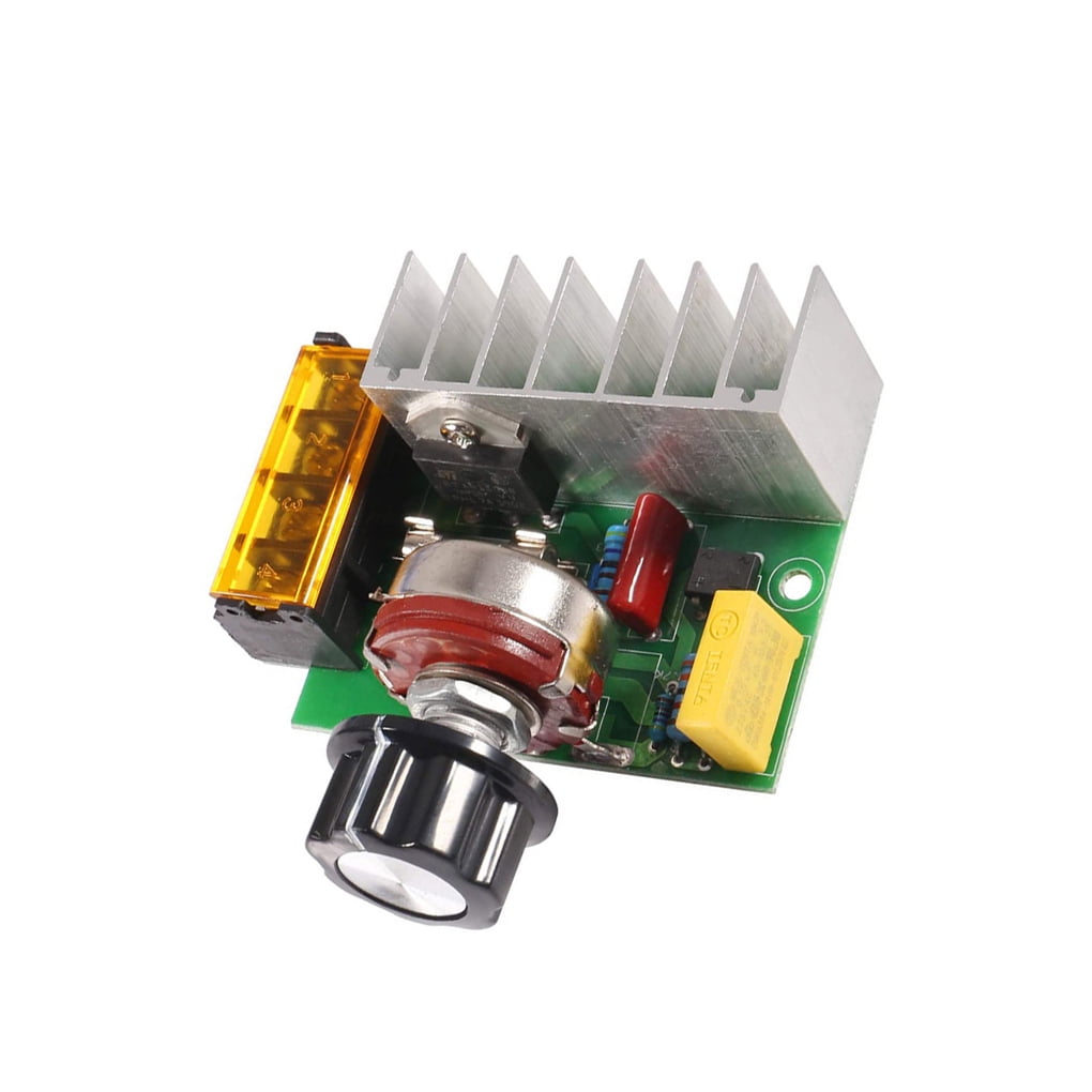 Jygee 4000W Voltage Regulator High Temperature Circuit Board Dimming Control Four Terminal Posts