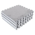 thumbnail image 2 of 10pcs Plush Foam Floor Mat, Soft and Thick, Interlocking Mat for Room Floor with Split Joint, Foam Rug for Extra Comfort Ideal for Kids Exercise and Yoga Practice, 2 of 7