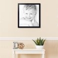 thumbnail image 3 of ArtToFrames 21" x 23" Satin Black Double Step Lip Picture Frame, 21x23 inch Black Wood Poster Frame (WOM-1418), 3 of 7